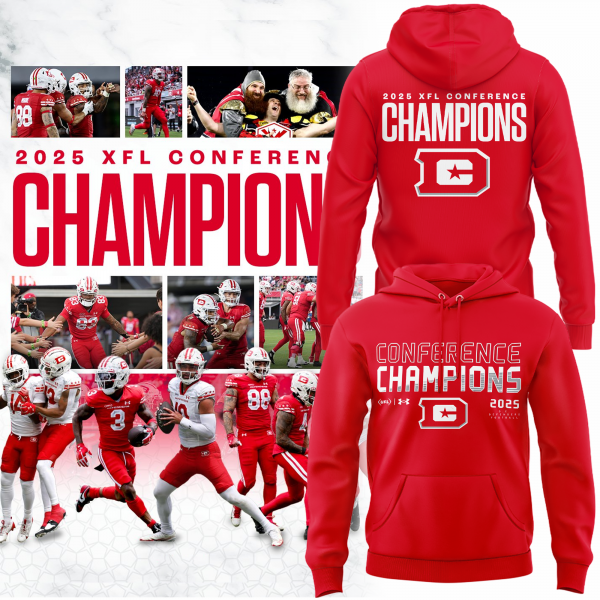DC Defenders XFL Conference Champions 2025 Hoodie