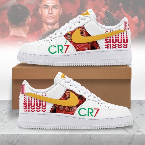 Cristiano Ronaldo in Portugal National Football Team "Siuuuuu!!!" Special Edition Air Force 1 Sneaker