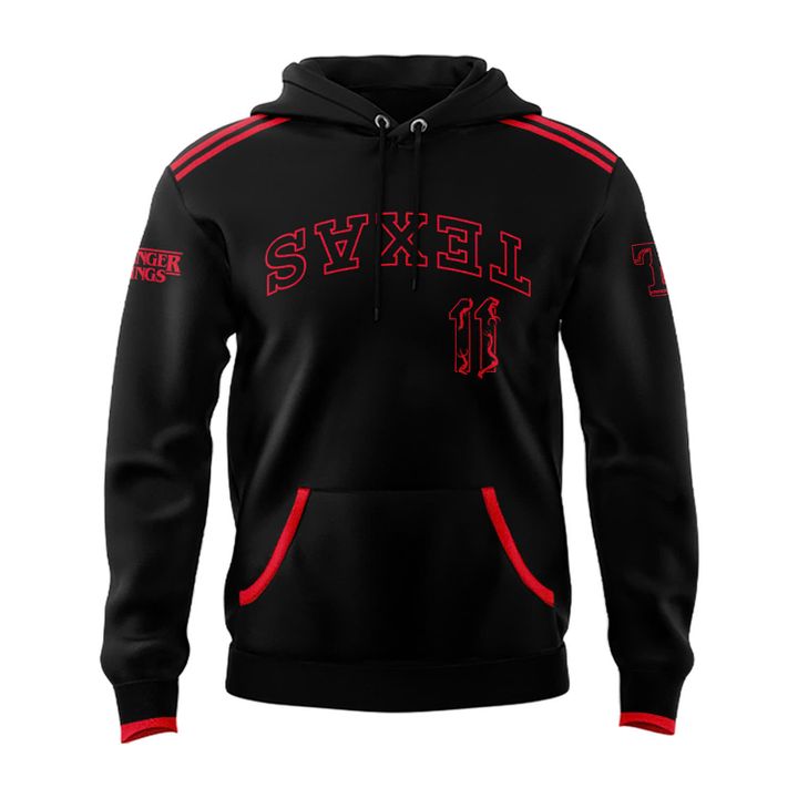 Texas Rangers x Stranger Things Night Special Hoodie Texas Rangers x Stranger Things Night Special Hoodie