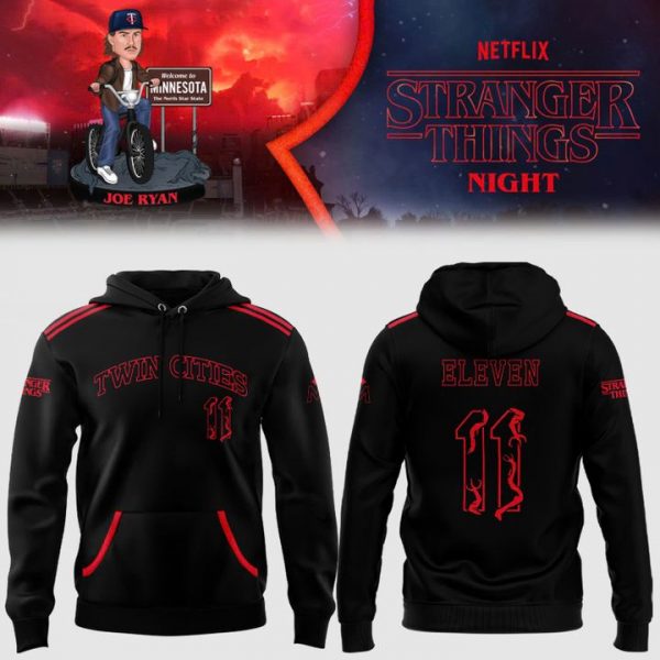 Minnesota Twins x Stranger Things Night Special Hoodie