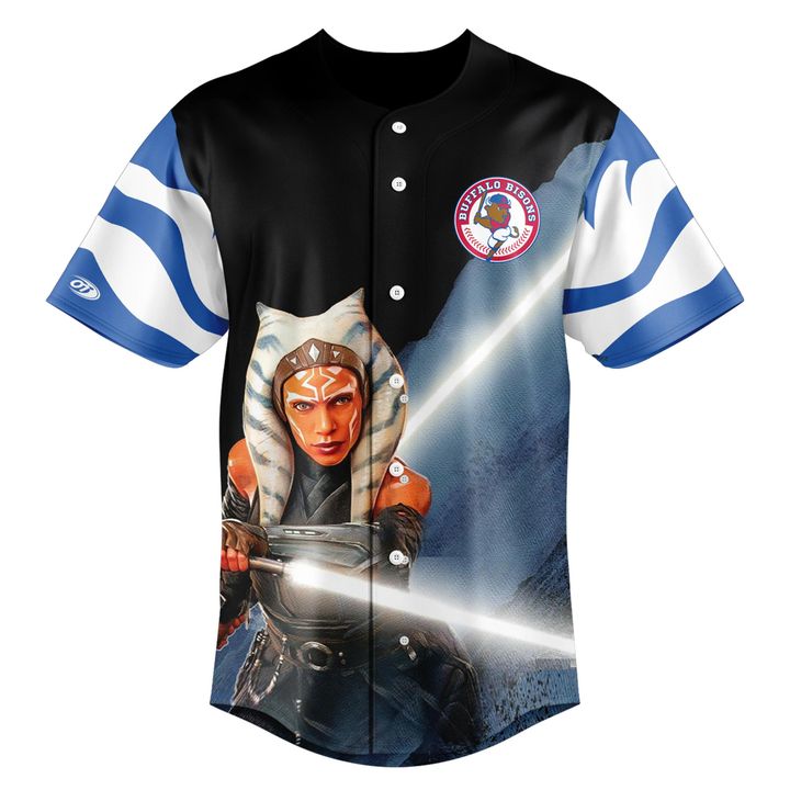 Buffalo Bisons x Star Wars The Ahsoka Jersey 2025 Buffalo Bisons x Star Wars The Ahsoka Jersey 2025