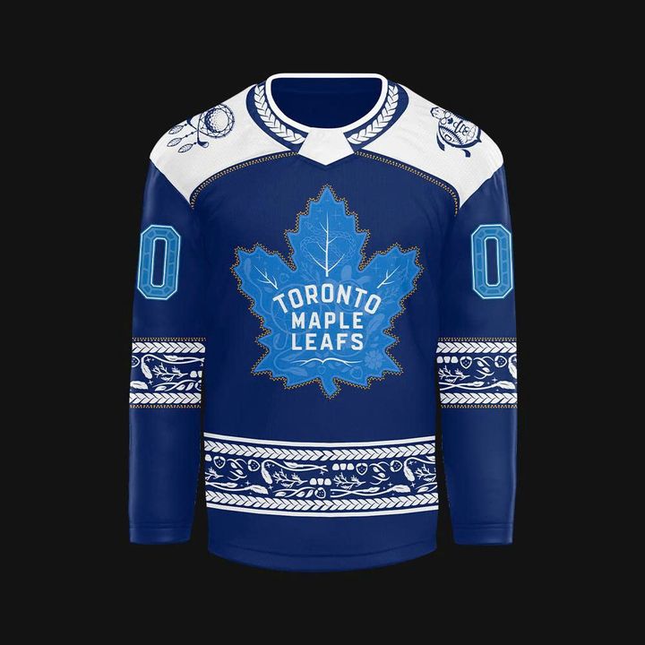 Toronto Maple Leafs 2025 Indigenous History Month Hockey Jersey Toronto Maple Leafs 2025 Indigenous History Month Hockey Jersey