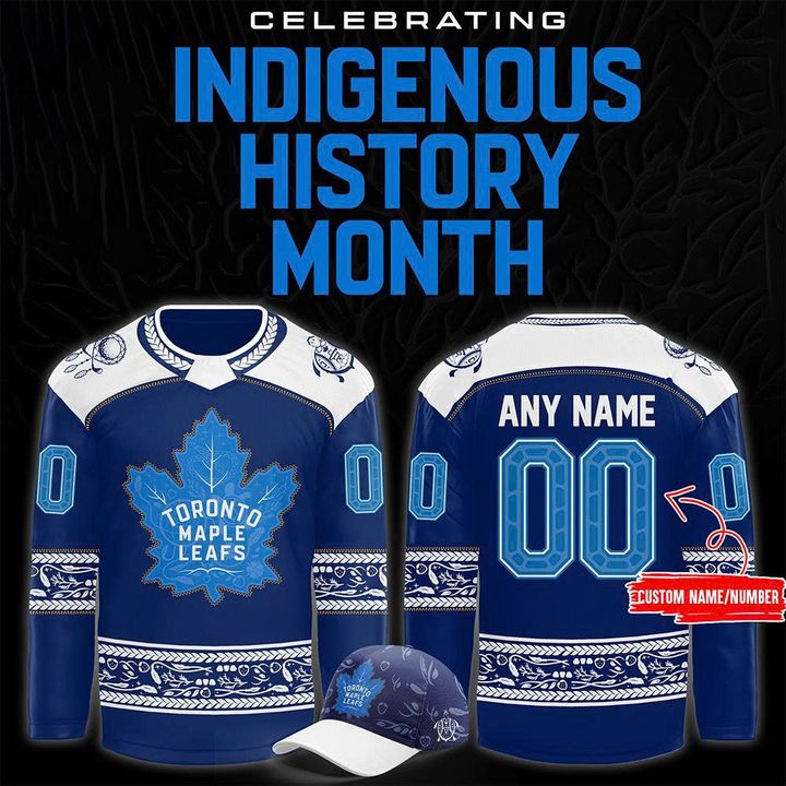 Toronto Maple Leafs 2025 Indigenous History Month Hockey Jersey Toronto Maple Leafs 2025 Indigenous History Month Hockey Jersey