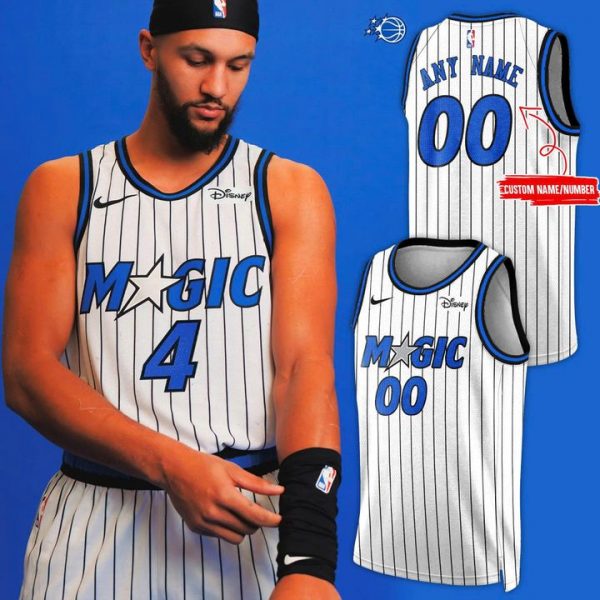 Orlando Magic A New Generation Of Magic Basketball Jersey 2025 White