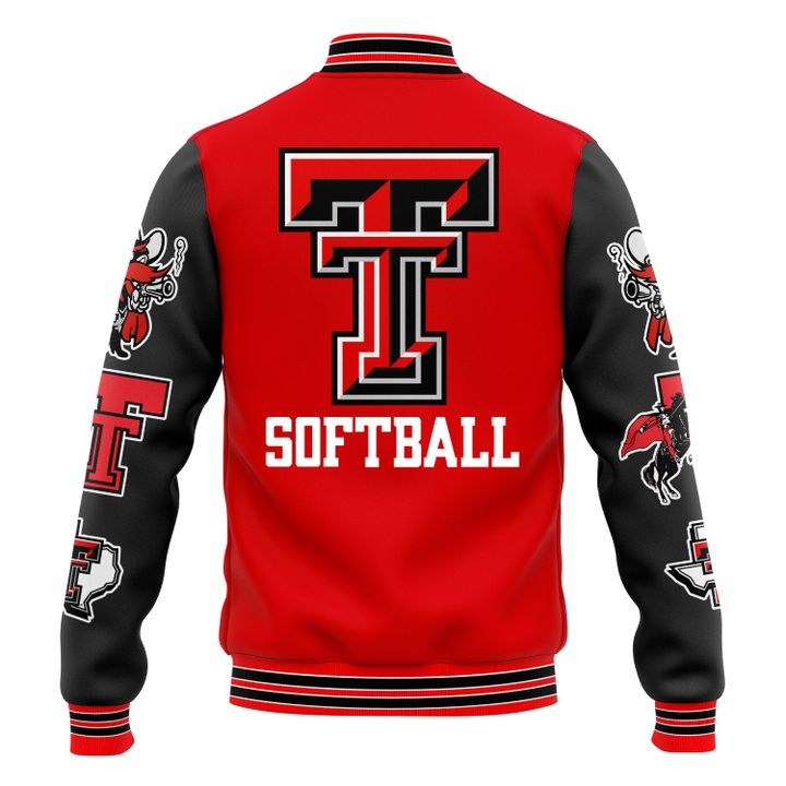 Texas Tech Red Raiders Softball x College World Series 2025 Jacket Texas Tech Red Raiders Softball x College World Series 2025 Jacket