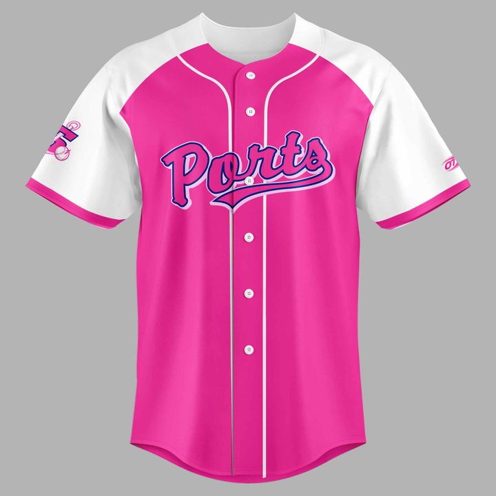 Stockton Ports x Pink Night 2025 Personalized Baseball Jersey Stockton Ports x Pink Night 2025 Personalized Baseball Jersey