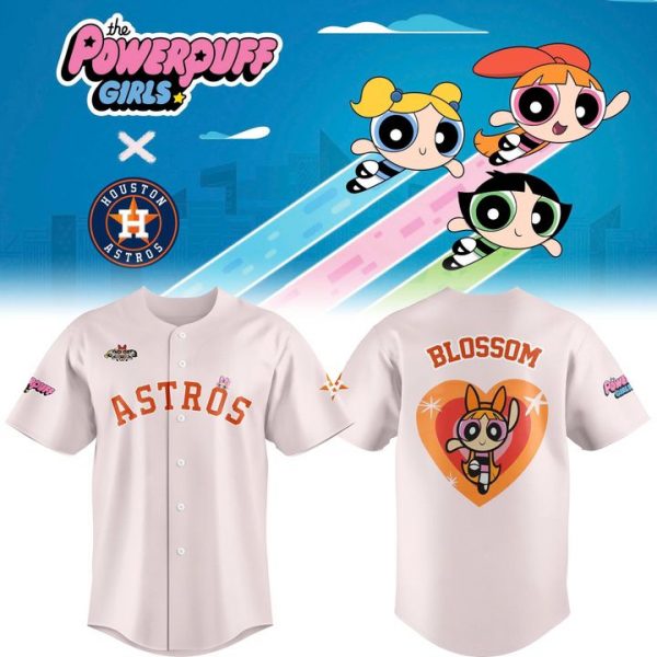 Houston Astros x The Powerpuff Girls 2025 Baseball Jersey