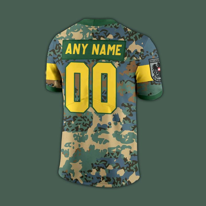 Salzburg Ducks Panthers Salute to Service 2025 Camo Football Jersey Salzburg Ducks Panthers Salute to Service 2025 Camo Football Jersey