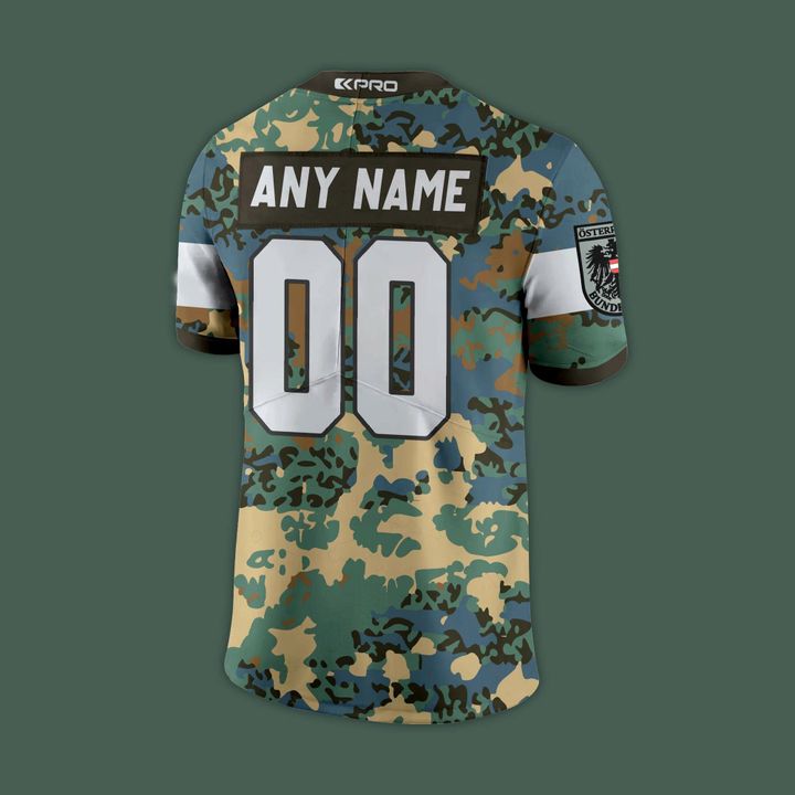 Tirol Raiders Salute to Service Personalized Football Jersey 2025 Tirol Raiders Salute to Service Personalized Football Jersey 2025