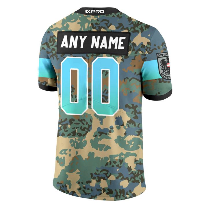 Munich Ravens Bundeswehr 2025 Camo Football Jersey Munich Ravens Bundeswehr 2025 Camo Football Jersey