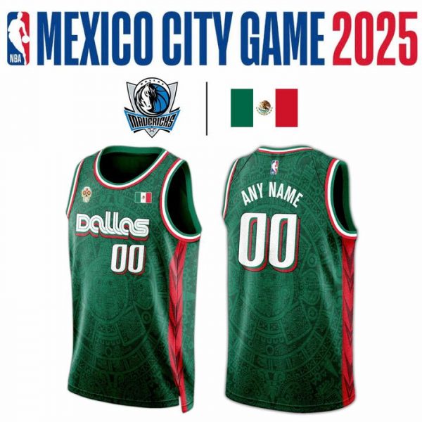 Dallas Mavericks x Mexico City Game Night Basketball Jersey 2025