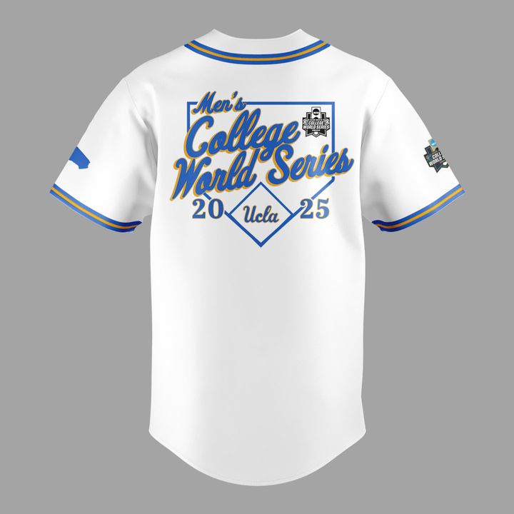UCLA Bruins Men's College World Series 2025 Jersey UCLA Bruins Men's College World Series 2025 Jersey