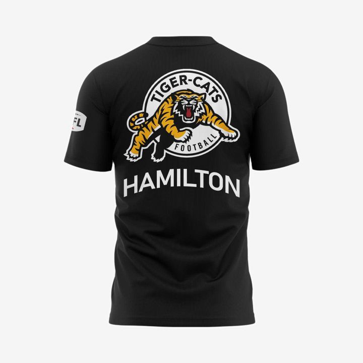 Hamilton Tiger-Cats x Teamted Special Black Tee Hamilton Tiger-Cats x Teamted Special Black Tee