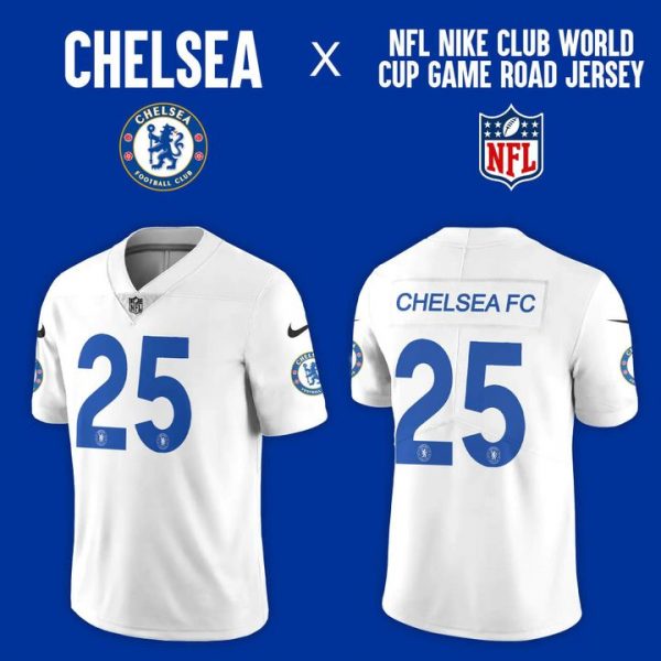 Chelsea FC x MLB Club World Cup Special Football Jersey