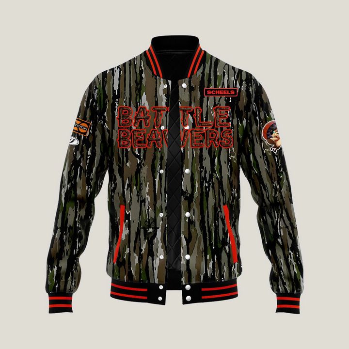 Boise Hawks x Boise Battle Beavers 2025 Baseball Jacket Boise Hawks x Boise Battle Beavers 2025 Baseball Jacket