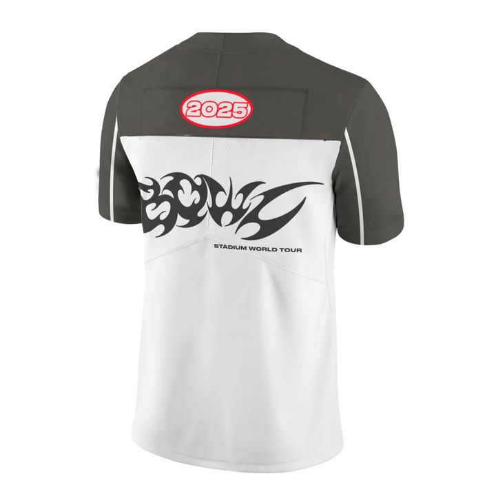 Chris Brown "Breezy Bowl XX" Stadium World Tour Limited Edition Football Jersey Chris Brown "Breezy Bowl XX" Stadium World Tour Limited Edition Football Jersey