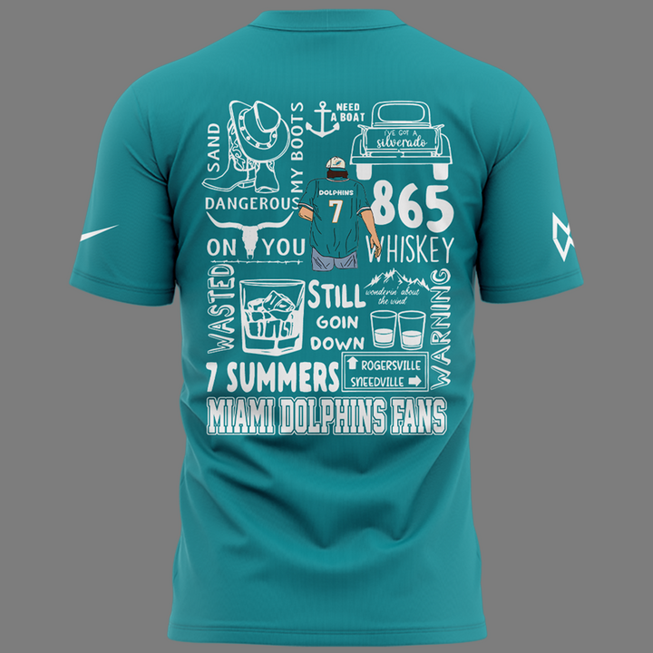 Miami Dolphins x Morgan Wallen World Tour 2025 Special Shirt Miami Dolphins x Morgan Wallen World Tour 2025 Special Shirt