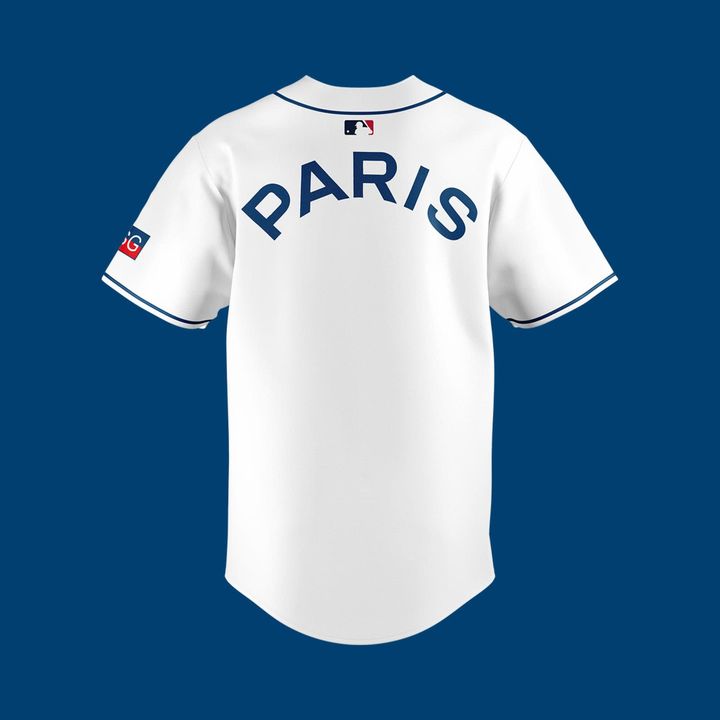 Paris Saint-Germain x MLB Nike Club World Cup White Baseball Jersey Paris Saint-Germain x MLB Nike Club World Cup White Baseball Jersey