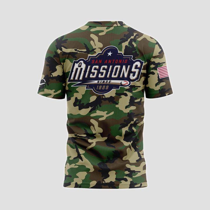 San Antonio Missions 2025 Camo Special Shirt San Antonio Missions 2025 Camo Special Shirt
