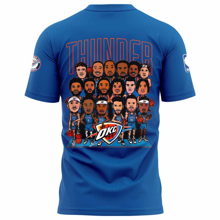 Oklahoma City Thunder Circle NBA Finals Personalized Shirt Oklahoma City Thunder Circle NBA Finals Personalized Shirt