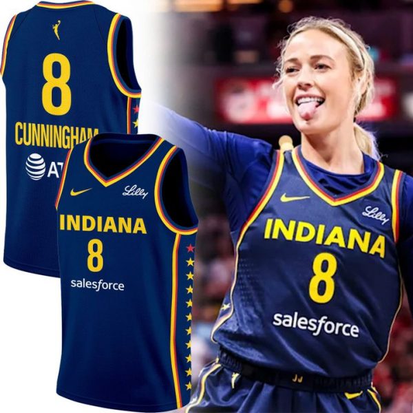 Indiana Fever x Sophie Cunningham Basketball Jersey