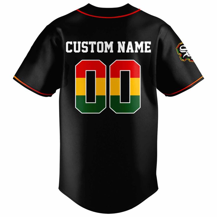 Chicago White Sox 2025 Juneteenth Heritage Black Baseball Jersey Chicago White Sox 2025 Juneteenth Heritage Black Baseball Jersey