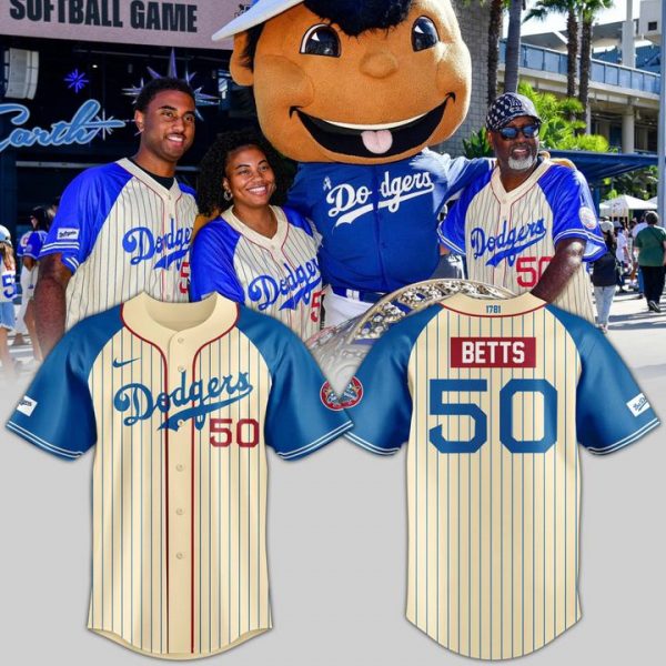 Los Angeles Dodgers 2025 Black Heritage Night Baseball Jersey