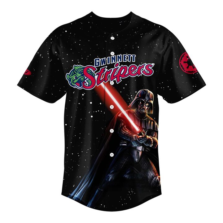 Gwinnett Stripers x Star War 2025 Baseball Jersey Gwinnett Stripers x Star War 2025 Baseball Jersey