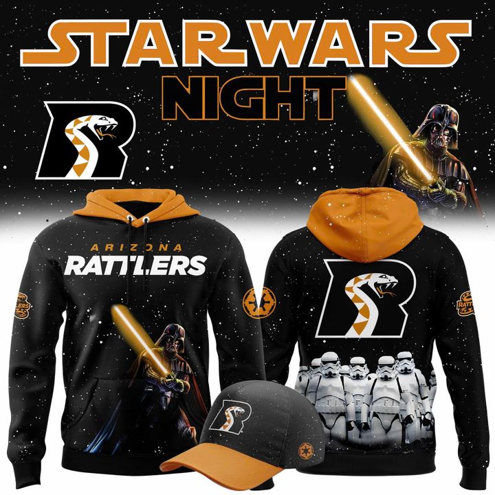Arizona Rattlers x Star Wars Night 2025 Special Hoodie Set Arizona Rattlers x Star Wars Night 2025 Special Hoodie Set