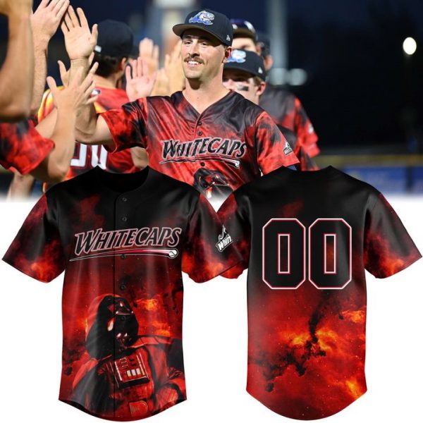 West Michigan Whitecaps x Star Wars Night 2025 Baseball Jersey