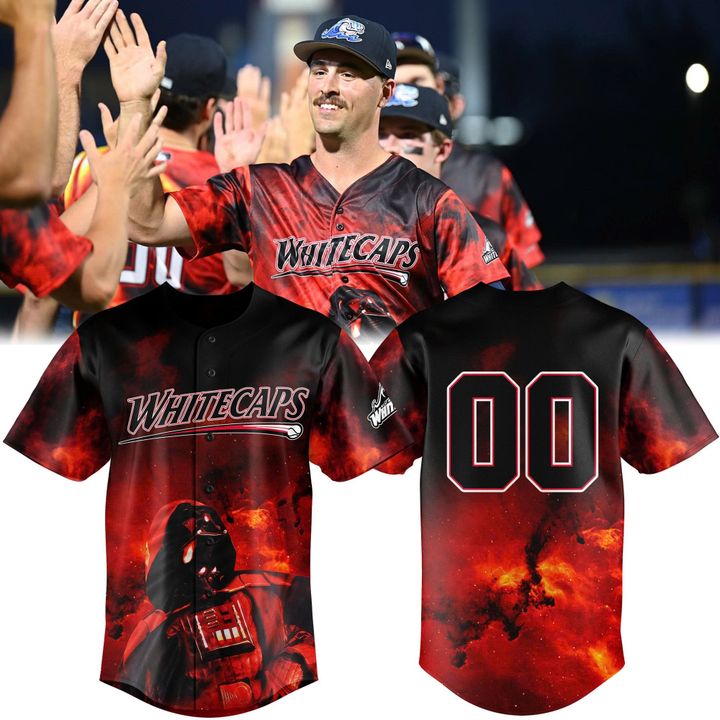 West Michigan Whitecaps x Star Wars Night 2025 Baseball Jersey West Michigan Whitecaps x Star Wars Night 2025 Baseball Jersey
