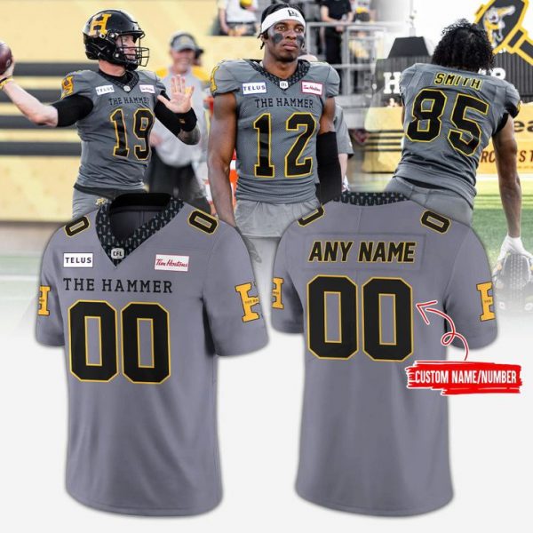 Hamilton Tiger-Cats Made in the Hammer 2025 Football Jersey