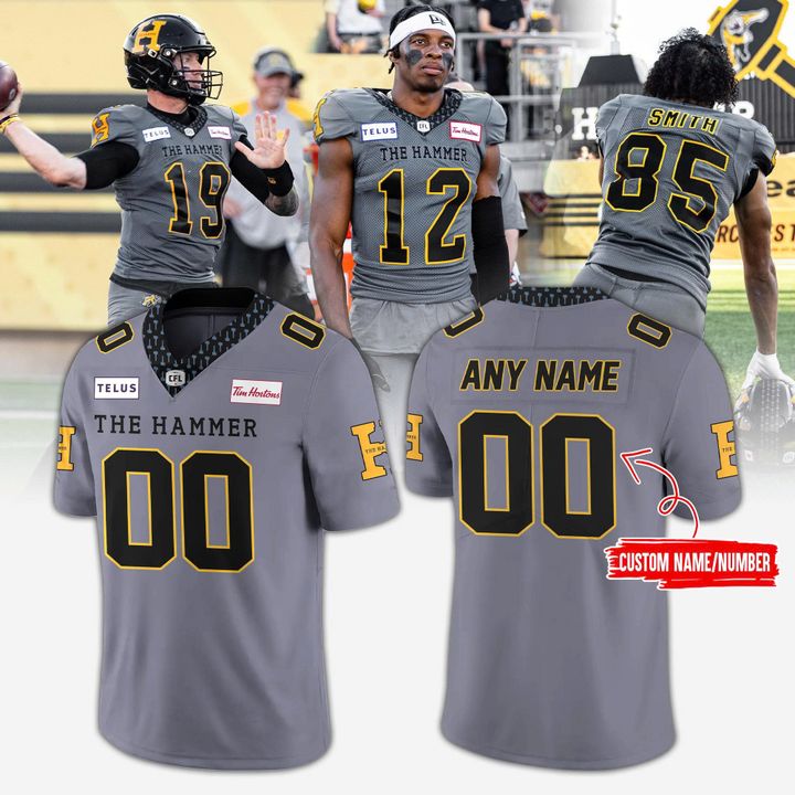 Hamilton Tiger-Cats Made in the Hammer 2025 Football Jersey Hamilton Tiger-Cats Made in the Hammer 2025 Football Jersey