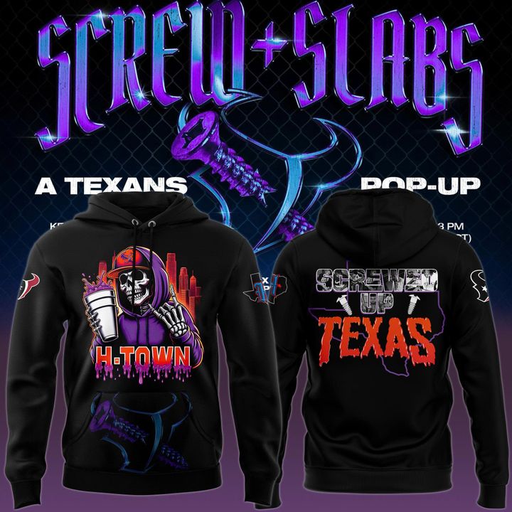 Houston Texans x DJ Screw "H-Town" Limited Hoodie Set 2025 Houston Texans x DJ Screw "H-Town" Limited Hoodie Set 2025