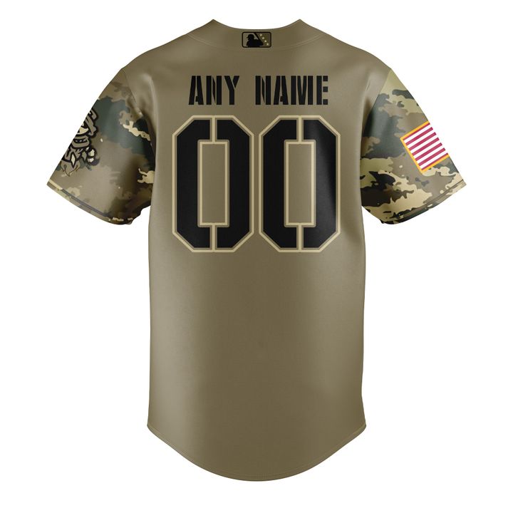 Rocket City Trash Pandas Military Appreciation Night 2025 Baseball Jersey Rocket City Trash Pandas Military Appreciation Night 2025 Baseball Jersey
