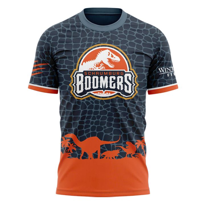 Schaumburg Boomers Jurassic Ballpark 2025 Shirt Schaumburg Boomers Jurassic Ballpark 2025 Shirt