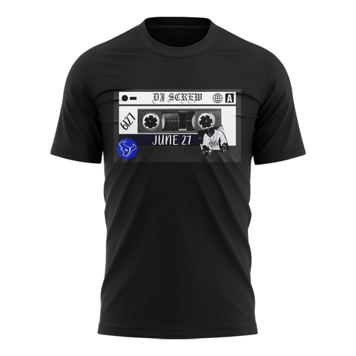 Houston Texans x DJ Screw 2025 "Memory Alive" Special Tee Houston Texans x DJ Screw 2025 "Memory Alive" Special Tee
