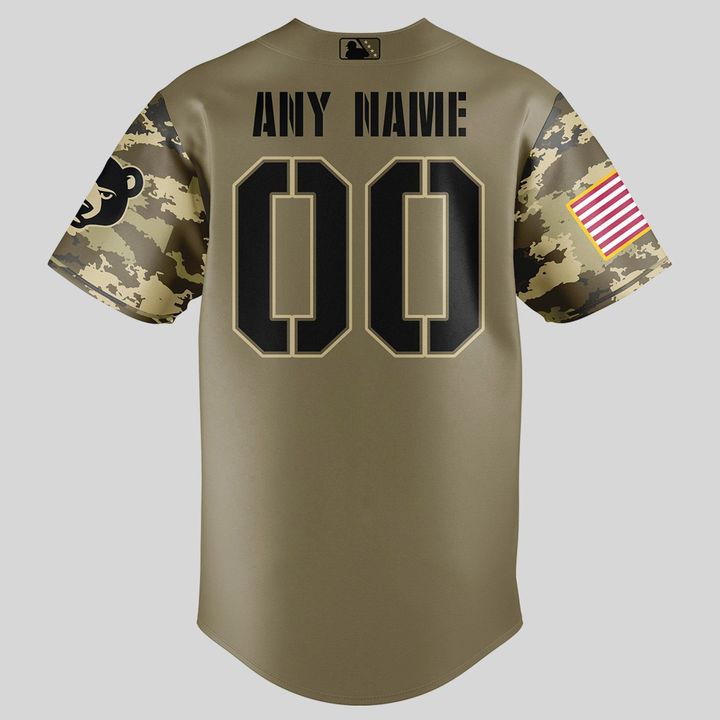 Limited Edition South Bend Cubs Military Appreciation Night 2025 Baseball Jersey Limited Edition South Bend Cubs Military Appreciation Night 2025 Baseball Jersey