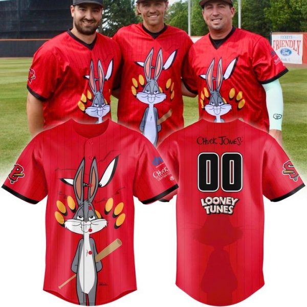 Schaumburg Boomers x Looney Tunes Special Baseball Jersey