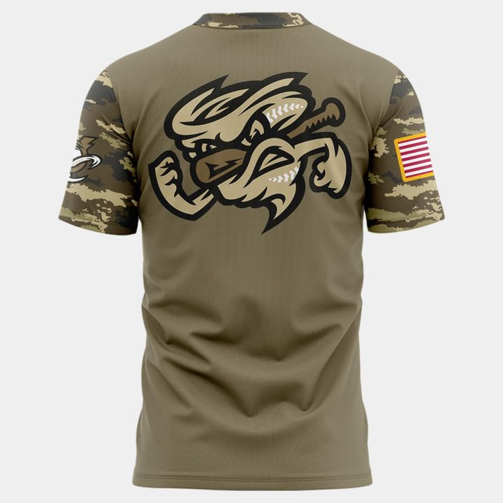 Limited Edition Omaha Storm Chasers Military Appreciation Night 2025 T-shirt Limited Edition Omaha Storm Chasers Military Appreciation Night 2025 T-shirt