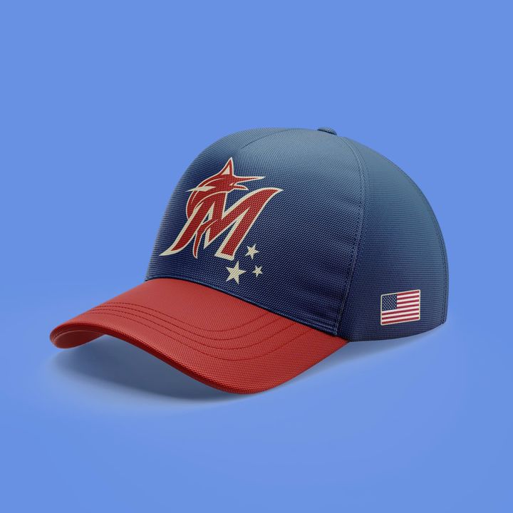 Limited Editions Miami Marlins Celebrate Team USA Night T-Shirt 2025 Limited Editions Miami Marlins Celebrate Team USA Night T-Shirt 2025