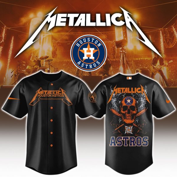 Houston Astros MLB x Metallica Jersey Limited Edition