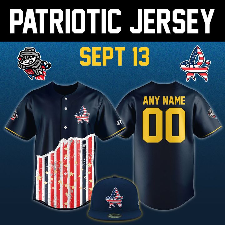 Rocket City Trash Pandas x Patriotic Night Jersey Rocket City Trash Pandas x Patriotic Night Jersey