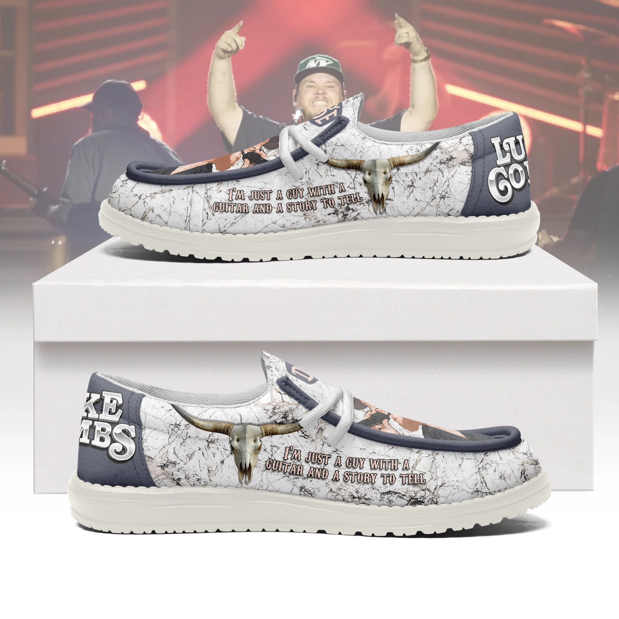 Luke Combs New 2025 Limited Edition Hey Dude Shoes Luke Combs New 2025 Limited Edition Hey Dude Shoes
