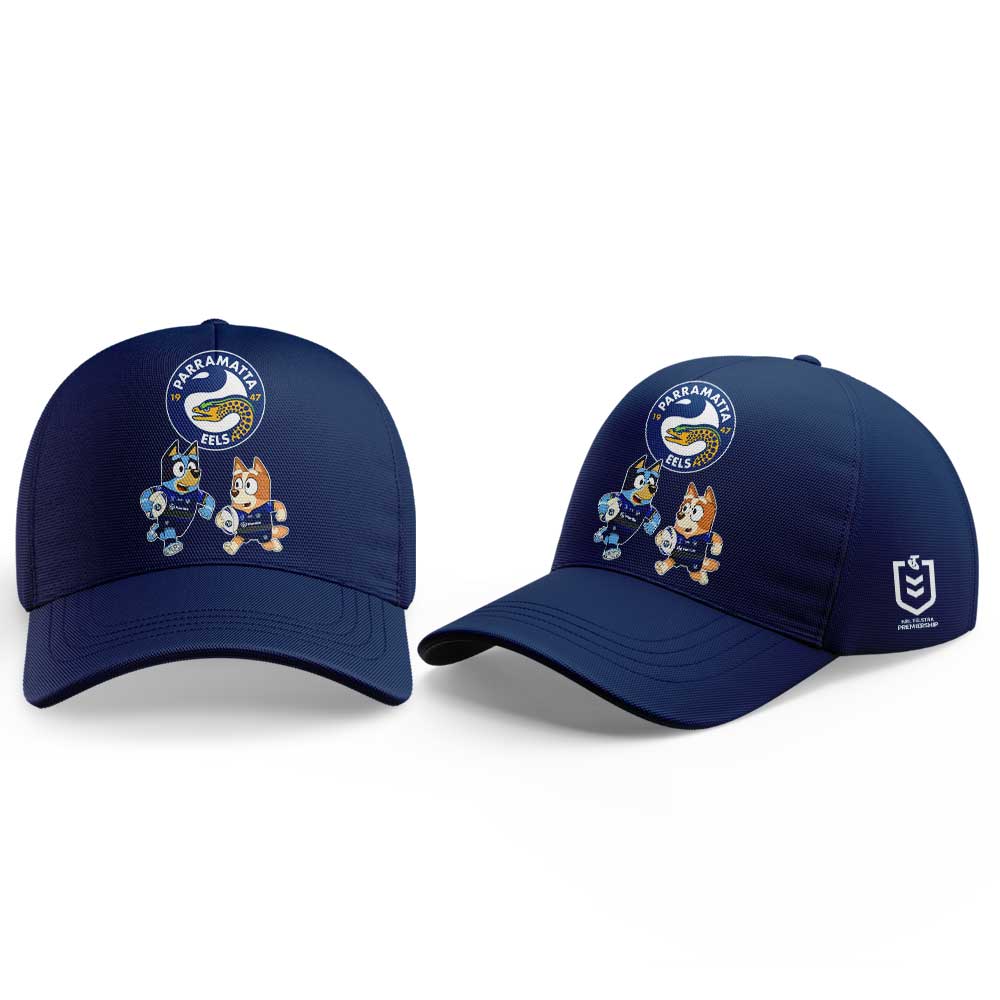 Parramatta Eels NRL x Bluey and Bingo 2025 Hoodie Set Parramatta Eels NRL x Bluey and Bingo 2025 Hoodie Set