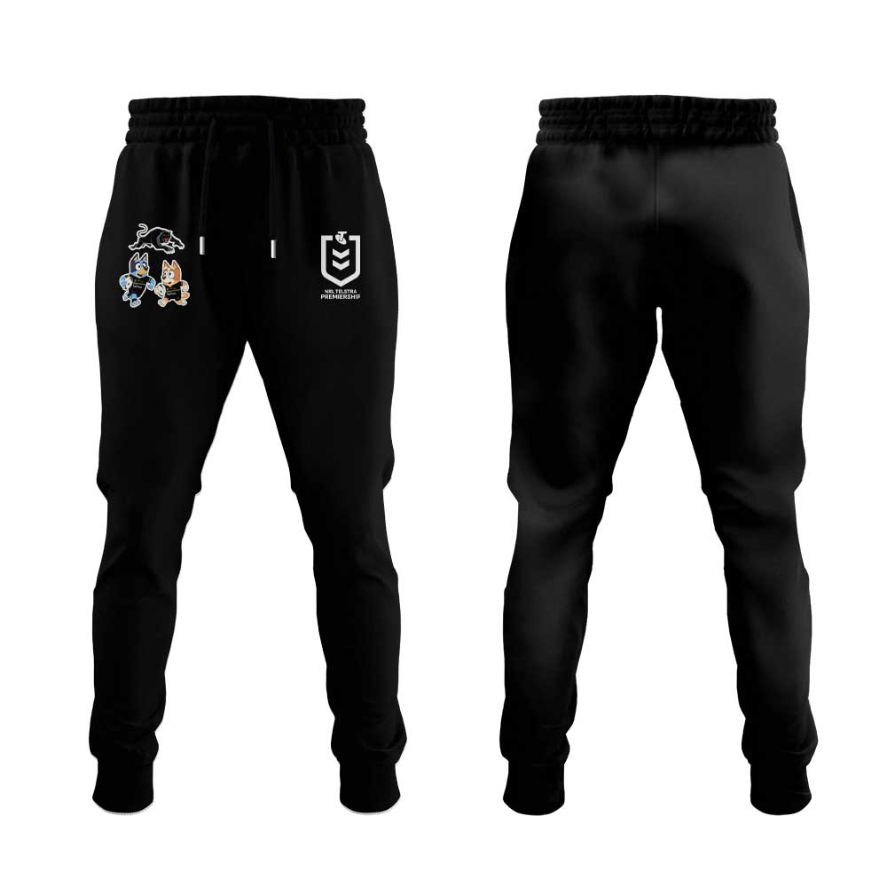 Penrith Panthers NRL x Bluey and Bingo 2025 Hoodie Set Penrith Panthers NRL x Bluey and Bingo 2025 Hoodie Set
