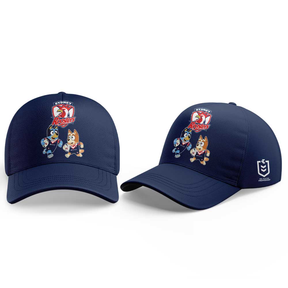 Sydney Roosters NRL x Bluey and Bingo 2025 Hoodie Set Sydney Roosters NRL x Bluey and Bingo 2025 Hoodie Set