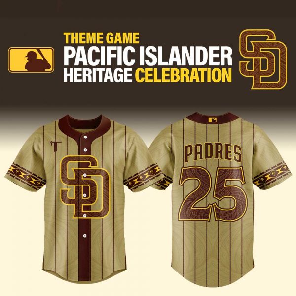 San Diego Padres x Pacific Islander Heritage 2025 Limited Baseball Jersey