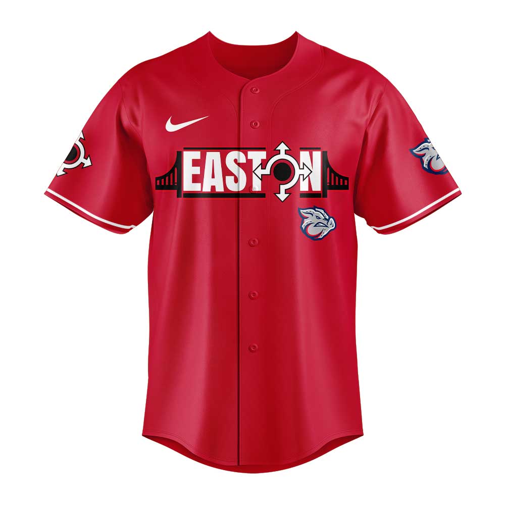 Lehigh Valley IronPigs Easton-themed Special Baseball Jersey Lehigh Valley IronPigs Easton-themed Special Baseball Jersey