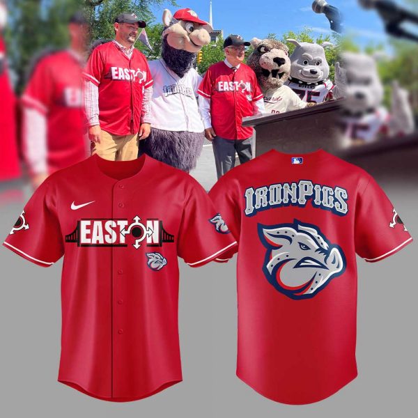 Lehigh Valley IronPigs Easton-themed Special Baseball Jersey